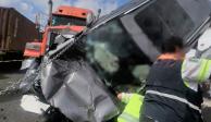 El accidente ocurrió entre el kilómetro 79 y 80 de la&nbsp;autopista México-Querétaro.