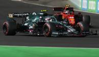 Una acción de las Clasificaciones del Gran Premio de Qatar de la Fórmula 1