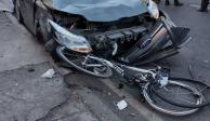 Un grupo de peregrinos que caminaban y andaban en bicicleta fueron atropellados por un automovilista en estado de ebriedad en Tlalpan