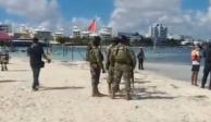 Balacera en Playa Langosta, Cancún: los atacantes se desplazaban en motos acuáticas