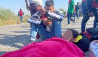 Una mujer indocumentada fue atropellada por una camioneta del INM en la autopistac&nbsp;México-Puebla