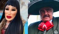Lyn May afirma que fue amante de Vicente Fernández y que su ex se golpeó con él