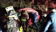 El accidente en la carretera México-Toluca se registró la mañana de este sábado 18 de diciembre.