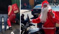 Fue en la comunidad de El Rosario, Argentina, donde el repartidor disfrazado de Santa detuvo a un delincuente.