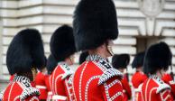 Guardia real en Londres, Gran Bretaña.