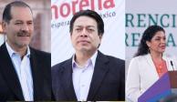 Martín Orozco, Mario Delgado y Alejandra Frausto desearon fuerza a AMLO tras revisión médica de este viernes.