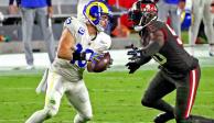Una acción del Los Ángeles Rams vs Tampa Bay Buccaneers de la NFL