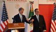 Enviado especial presidencial para el Clima, John Kerry y el canciller Marcelo Ebrard