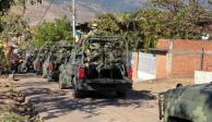 El Ejército señaló que existían las condiciones para el ingreso al municipio de Aguililla, luego de la liberación de caminos y localidades.