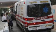 Operación de ambulancias en CDMX.