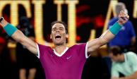 Rafael Nadal avanza a la siguiente ronda en el abierto Mexicano de Tenis.