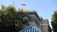 Embajada de Rusia en Ucrania.