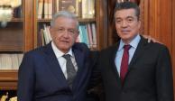 "Hoy me reuní con el Presidente&nbsp;Andrés Manuel López Obrador", informó el gobernador de Chiapas, Rutilio Escandón.