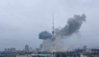 El bombardeo se registró la tarde de este martes 1 de marzo, tiempo de Ucrania.