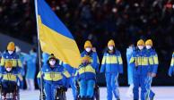 Ucrania desfiló en los Juegos Paralímpicos de Invierno Beijing 2022.