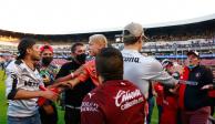 Tras los hechos violentos ocurridos durante el partido Querétaro contra Atlas en el Estadio Corregidora alistan mesa de trabajo