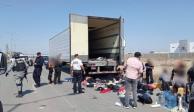 CNDH indaga caso de 160 migrantes rescatados en Coahuila.