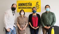 Amnistía Internacional entrega a Segob archivos sobre desaparición en la guerra sucia de los 70