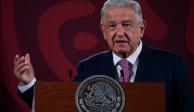 Presidente de México&nbsp;Andrés Manuel López Obrador durante la conferencia matutina