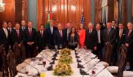 AMLO se reunió con John Kerry, enviado especial de Estados Unidos para el Clima, el embajador Ken Salazar y empresarios