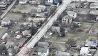Video de dron revela que soldados rusos dispararon a ciclista desde un tanque