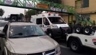 Volcadura de ambulancia deja lesionados en la alcaldía Gustavo A. Madero