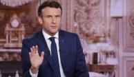 Emmanuel Macron busca reelección en Francia.