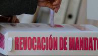 Este 10 de abril se lleva a cabo la consulta de Revocación de Mandato en todo el país