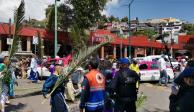Despliegan operativo de seguridad por Semana Santa en La Magdalena Contreras