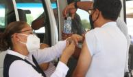 Tamaulipas apoya a la Federación en campaña intensiva de vacunación contra COVID-19.