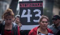 Manifestación por el caso Ayotzinapa.