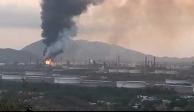 Incendio en refinería de Salina Cruz durará 24 horas más