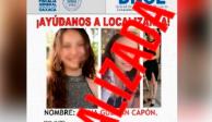 Aisha Guzmán, joven desaparecida en Oaxaca, es hallada con vida