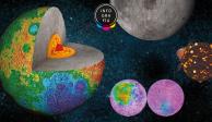Gigantesco impacto explica el misterio de la diferencia entre las dos caras de la Luna