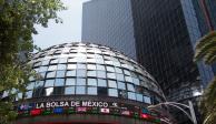 Edificio de la Bolsa Mexicana de Valores, en el centro de la CDMX