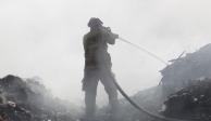 La mañana de este sábado se reportó el incendio de un relleno sanitario en el municipio de Guaymas, en Sonora.