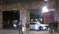 Entrada del motel Nueva Castilla, en Nuevo León. Dentro de sus instalaciones fue hallado el cuerpo de Debanhi Escobar el 21 de abril.