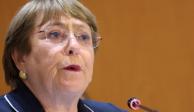 Michelle Bachelet, alta comisionada de las ONU para los Derechos Humanos