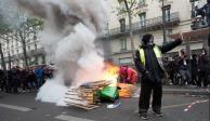 Violencia estalla en protestas del Primero de Mayo en París