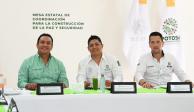 El mandatario potosino encabeza Mesa Regional de Reconstrucción de la Paz en Matlapa