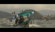 Peregrinos, en el Lago de Chapala, en Jalisco.