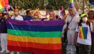 Con caminata, comunidad LGBT+ conmemora el Día Mundial Contra la Homofobia, Transfobia y Bifobia en CDMX