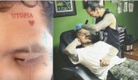Christian Nodal se borra a Belinda por completo y se tapa tatuaje en la cara