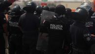 Los policías estatales fueron arrestados para el avance de las investigaciones.