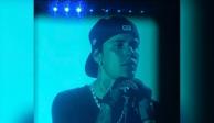 Justin Bieber llora durante su presentación de este miércoles en el Foro Sol.