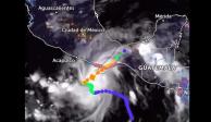 Huracán Agatha toca tierra en Oaxaca; advierten a ciudadanos que eviten salir