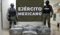 Sedena, GN y FGR aseguran 150 kilos de cocaína en carretera Tepic-Puerto Vallarta