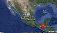 El Servicio Sismológico Nacional registró un sismo magnitud 5.2 en Ciudad Hidalgo, Chiapas.