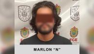 Marlon "N" fue detenido el pasado 3 de junio