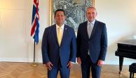 Se reúnen Gobernador de Guanajuato y Presidente de Islandia
